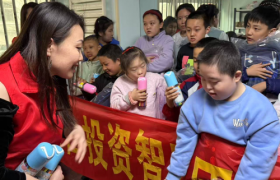 新加坡太白投资有限公司情系山西太原残疾儿童，开展关爱活动