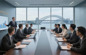 领衔团队赴澳大利亚考察鼎值基金管理有限公司