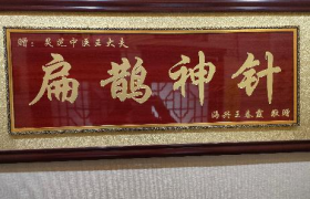 王占强荣获“王氏针灸疗法非物质文化遗产传承人”称号