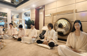 佛山市南海区沅曼文化艺术工作室荣获拾遗传承“中医养生（二十四节气铜锣水晶颂钵声音疗法）非物质文化遗产传承示范基地”称号