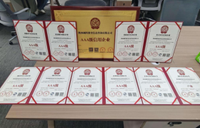 陕西硕科教育信息咨询有限公司荣获多项 AAA 级信用荣誉，树立行业典范